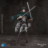 HIYA Exquisite Basic Series  1/12 5.7 Inch Attack on Titan 1-3 Levi Ackerman Action Figure