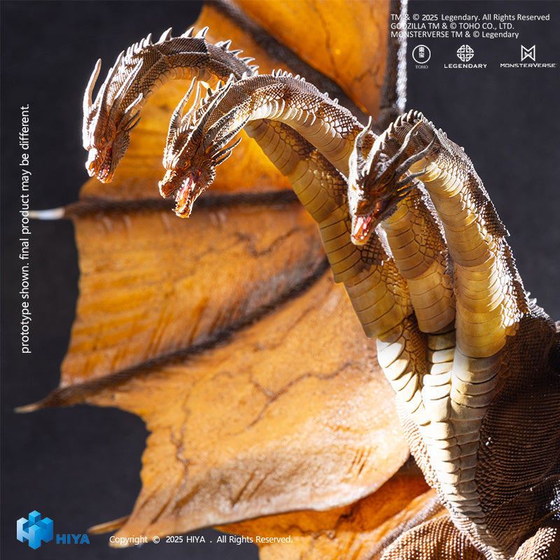 HIYA Exquisite Basic Series  None Scale 14 Inch Godzilla King of the Monsters King Ghidorah 2.0 Action Figure