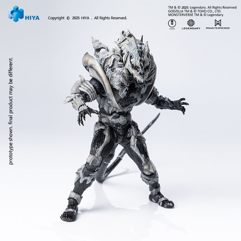 HIYA Exquisite Basic Series  None Scale 8 Inch Godzilla Final Wars 2004  Monster X Action Figure