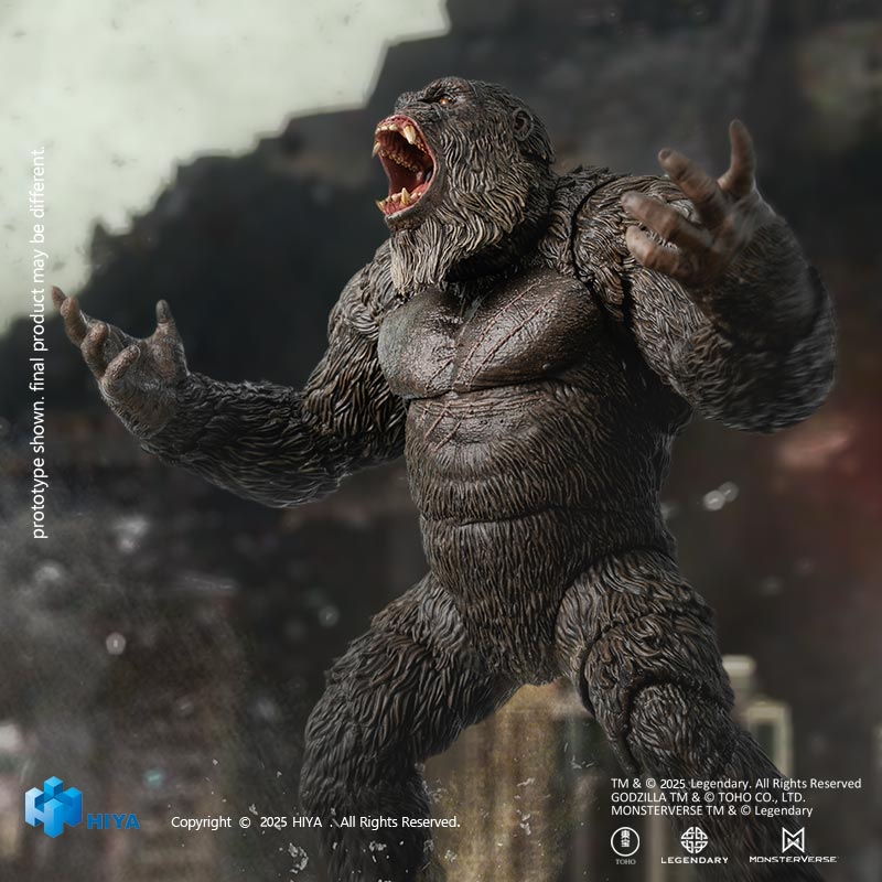 HIYA Exquisite Basic Series  None Scale 6 Inch Godzilla King of the Monsters Kong 2.0 Action Figure