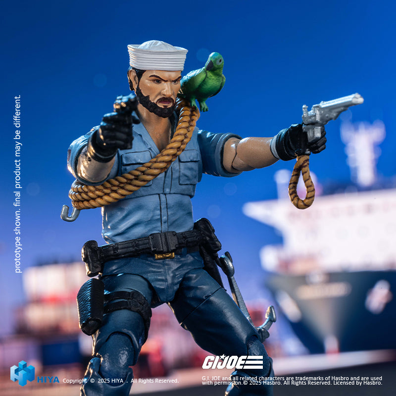 HIYA Exquisite Mini Series 1/18 Scale 4 Inch G.I.Joe Shipwreck Action Figure
