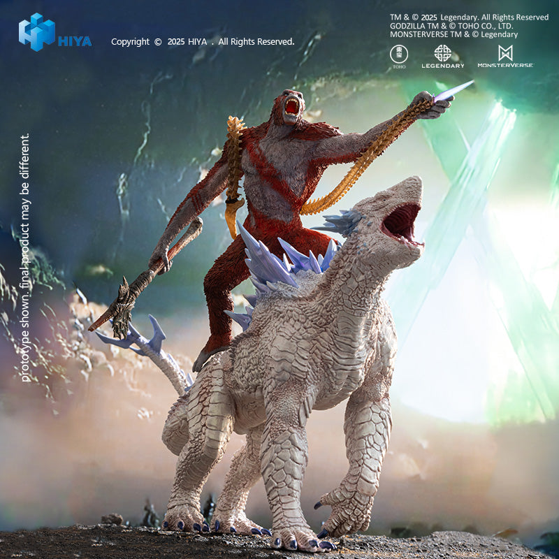 HIYA Stylist Series None Scale 6 Inch Godzilla x Kong The New Empire Skar King PVC statue