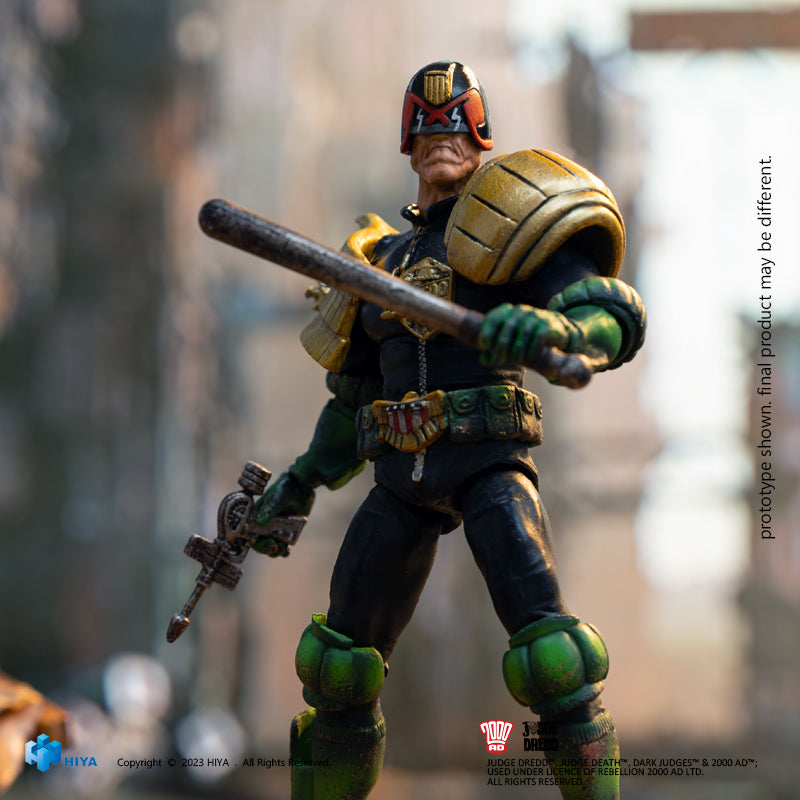 Hiya Toys Judge Dredd: Set Action Figure Judge Anderson Vs Dark Judges (Scala 1/18, 10,2 Cm)