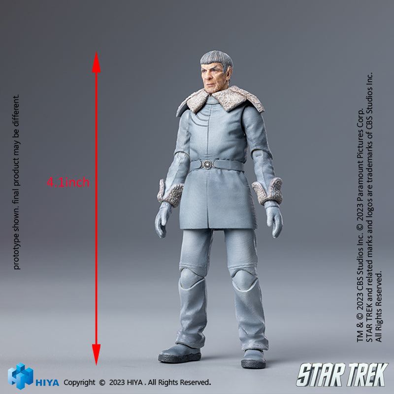 HIYA Exquisite Mini Series 1/18 Scale 4 Inch STAR TREK 2009 Spock Prime Action Figure