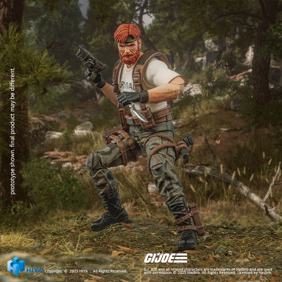 HIYA Exquisite Mini Series 1/18 Scale 4.3 Inch G.I.Joe Outback Action