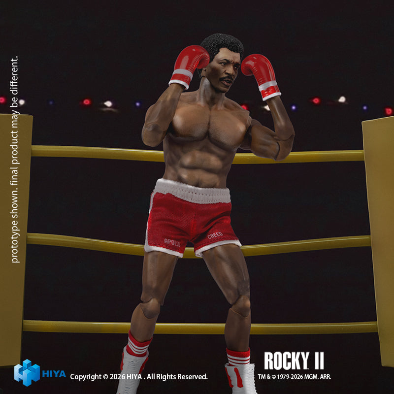 HIYA Exquisite Super Series 1/12 Scale 6 Inch Rocky II Apollo Action Figure