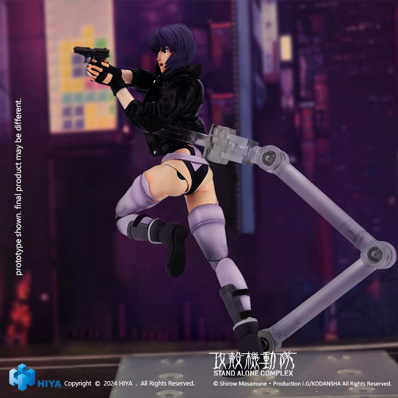HIYA Exquisite Super Series 1/12 Scale 6 Inch GHOST IN THE SHELL Stand Alone Complex Kusanagi Motoko Action Figure
