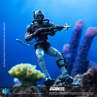 HIYA Exquisite Mini Series 1/18 Scale 4 Inch G.I.Joe Cobra Eel Action Figure