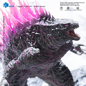 HIYA Stylist Series None Scale 7 Inch Godzilla x Kong The New Empire Godzilla Evolved Translucent Ver. PVC statue