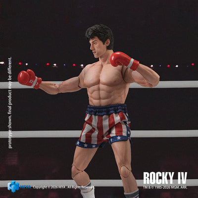 HIYA Exquisite Super Series 1/12 Scale 6.3 Inch Rocky IV Rocky Boxer Version Action Figure