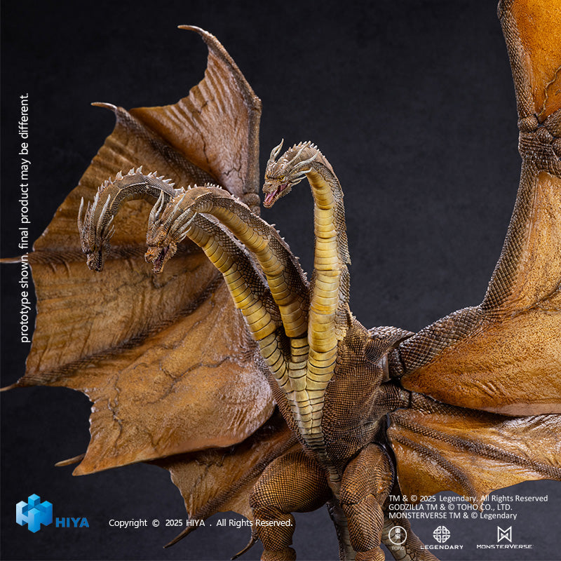 HIYA Exquisite Basic Series  None Scale 14 Inch Godzilla King of the Monsters King Ghidorah 2.0 Action Figure