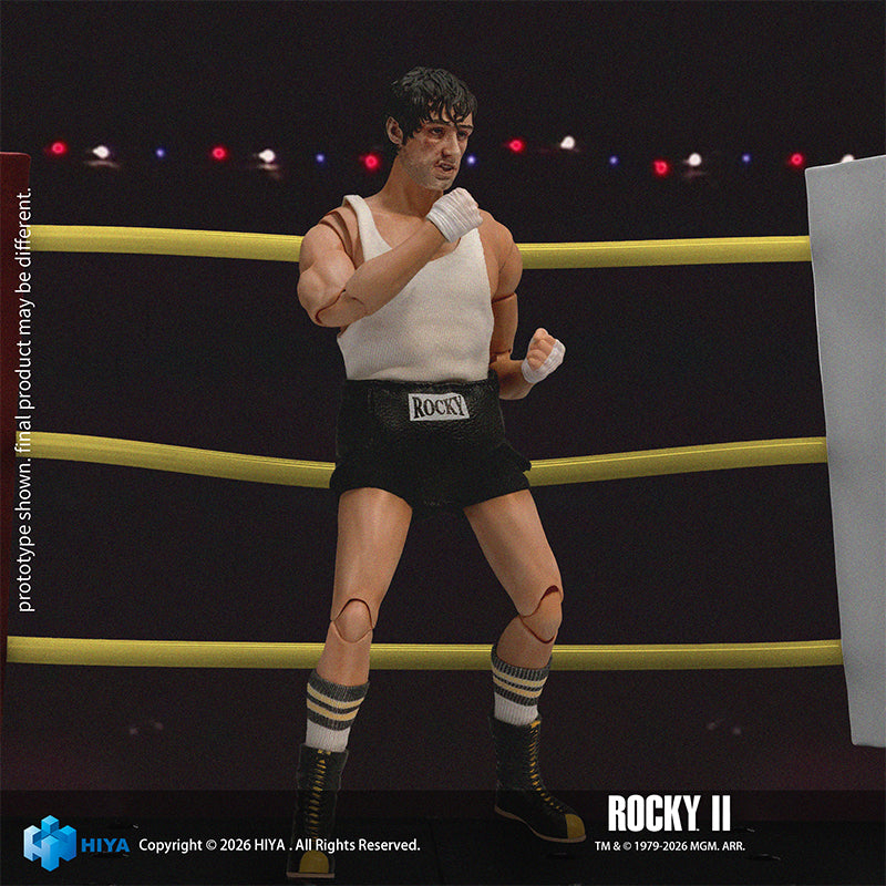 HIYA Exquisite Super Series 1/12 Scale 6.3 Inch Rocky II Rocky Boxer V