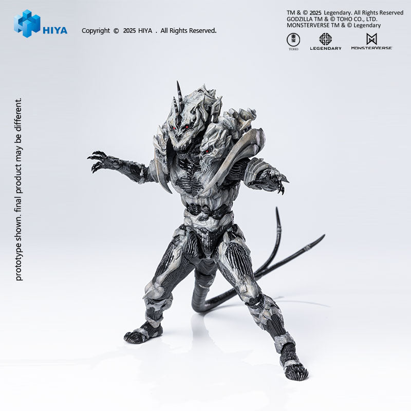 HIYA Exquisite Basic Series  None Scale 8 Inch Godzilla Final Wars 2004  Monster X Action Figure
