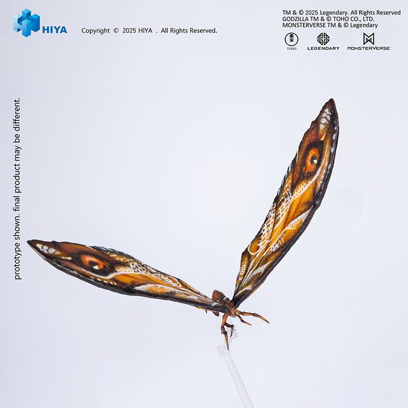 HIYA Exquisite Basic Series  None Scale 14 Inch Godzilla x Kong The New Empire Mothra Premium Set Action Figure