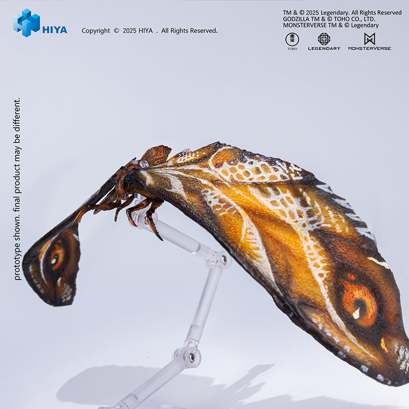 HIYA Exquisite Basic Series  None Scale 14 Inch Godzilla x Kong The New Empire Mothra Premium Set Action Figure