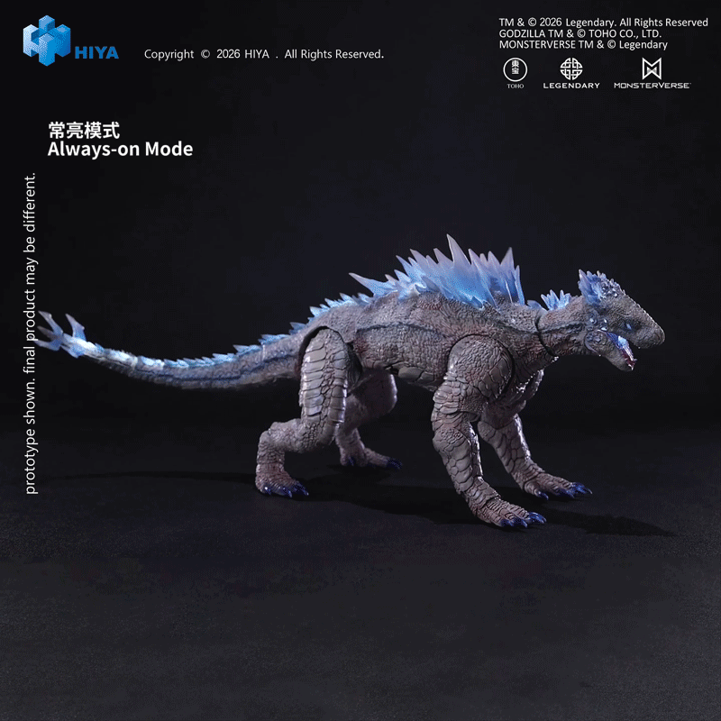 HIYA Exquisite Basic + Series  None Scale 6.7 Inch Godzilla x Kong The New Empire Frost Bite Blast Shimo Action Figure