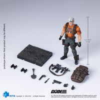 HIYA Exquisite Mini Series 1/18 Scale 4.3 Inch G.I.Joe Outback Tiger Force Version Action Figure