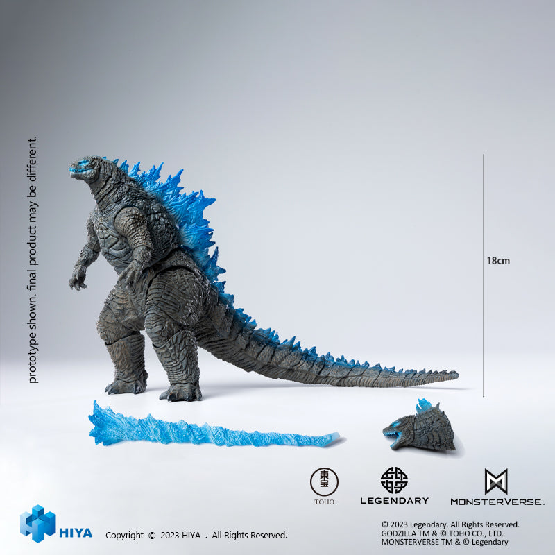 HIYA Exquisite Basic Series None Scale 7 Inch Godzilla vs Kong Heat Ra
