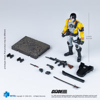 HIYA Exquisite Mini Series 1/18 Scale 4.1 Inch G.I.Joe Crimson Guard Python Patrol Version Action Figure