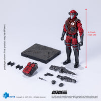 HIYA Exquisite Mini Series 1/18 Scale 4 Inch G.I.Joe Crimson Viper Action Figure