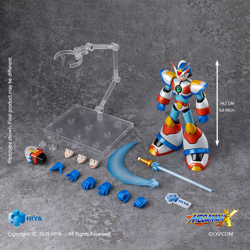 マイケルガーマン　5体 HIYA Exquisite Basic Series None Scale 5.8 Inch Mega Man X series X Ma