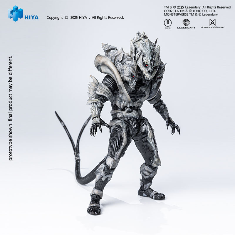 HIYA Exquisite Basic Series  None Scale 8 Inch Godzilla Final Wars 2004  Monster X Action Figure