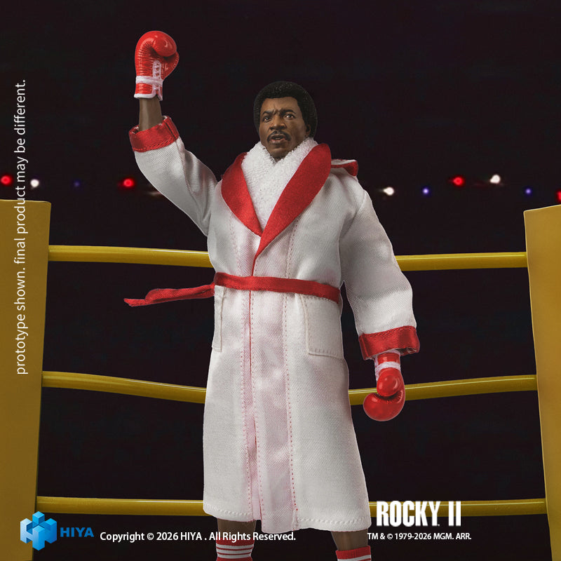 HIYA Exquisite Super Series 1/12 Scale 6 Inch Rocky II Apollo Action Figure