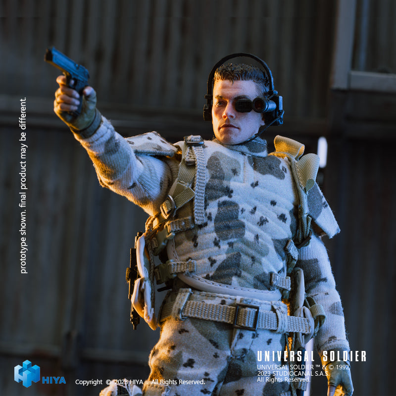 HIYA Exquisite Super 1/12 Scale 6 Inch Universal Soldier Luc Deveraux Action Figure