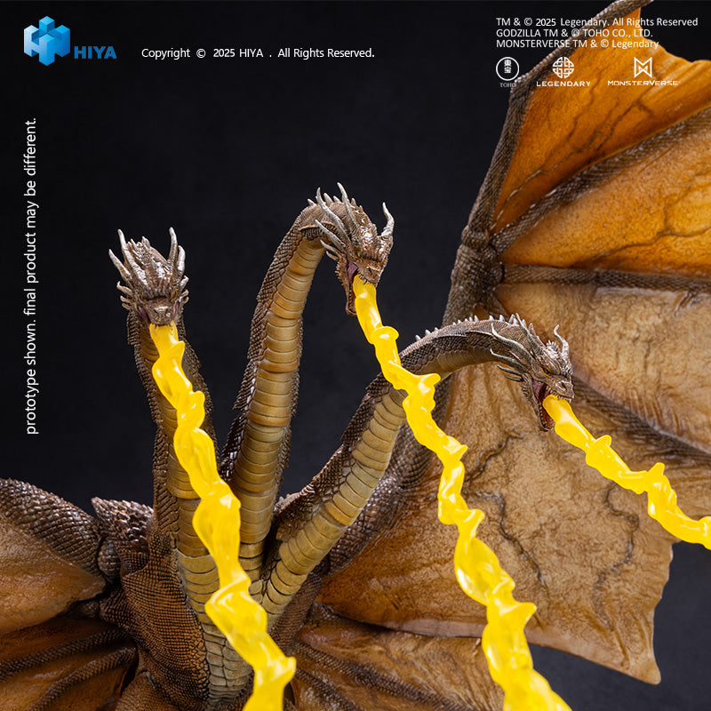 HIYA Exquisite Basic Series  None Scale 14 Inch Godzilla King of the Monsters King Ghidorah 2.0 Action Figure