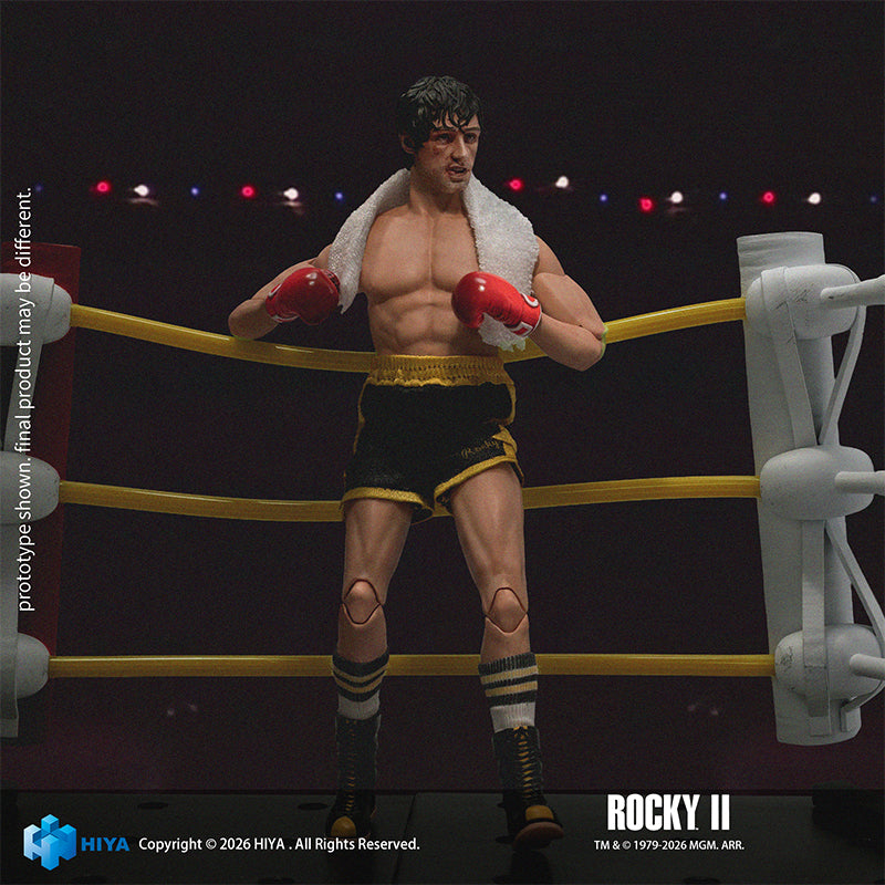 HIYA Exquisite Super Series 1/12 Scale 6.3 Inch Rocky II Rocky Boxer Version Action Figure