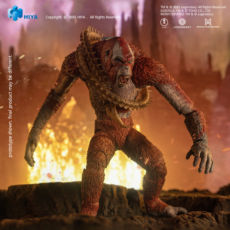 HIYA Exquisite Basic Series  None Scale 6 Inch Godzilla x Kong The New Empire Skar King Action Figure