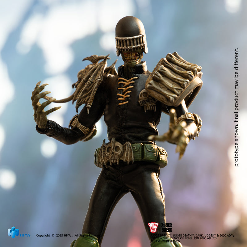 HIYA Exquisite Super Series 1/12 Scale 6 Inch JUDGE DREDD Judge Death  Action Figure