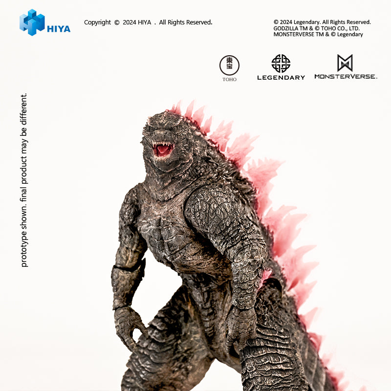 HIYA Exquisite Basic Series  None Scale 7 Inch Godzilla x Kong The New Empire Godzilla Evolved Ver. Action Figure