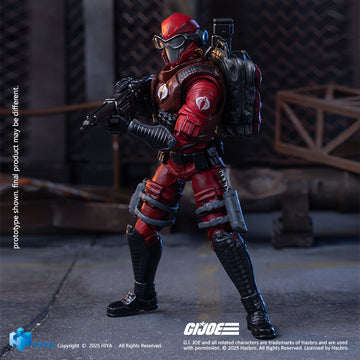 HIYA Exquisite Mini Series 1/18 Scale 4 Inch G.I.Joe Crimson Viper Action Figure