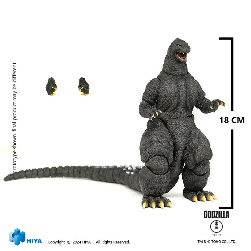 HIYA Exquisite Basic Series  None Scale 7 Inch Godzilla vs. King Ghidorah Godzilla Hokkaido Ver. Action Figure