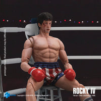 HIYA Exquisite Super Series 1/12 Scale 6.3 Inch Rocky IV Rocky Boxer Version Action Figure