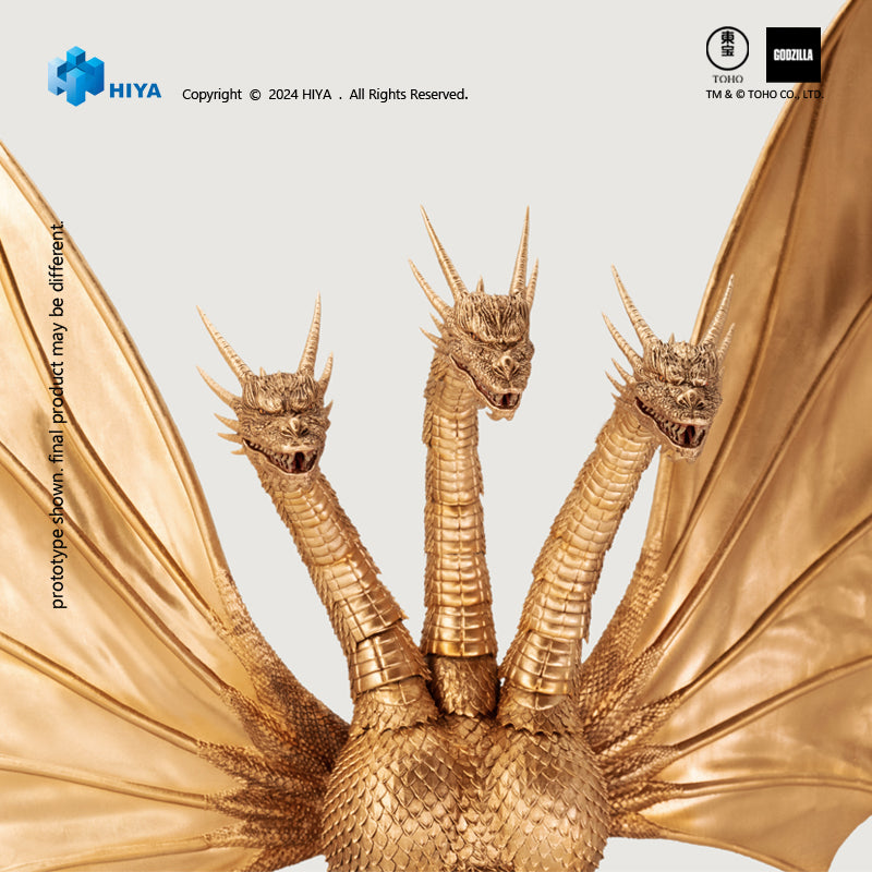 HIYA Exquisite Basic Series  None Scale 10 Inch Godzilla vs. King Ghidorah King Ghidorah Action Figure