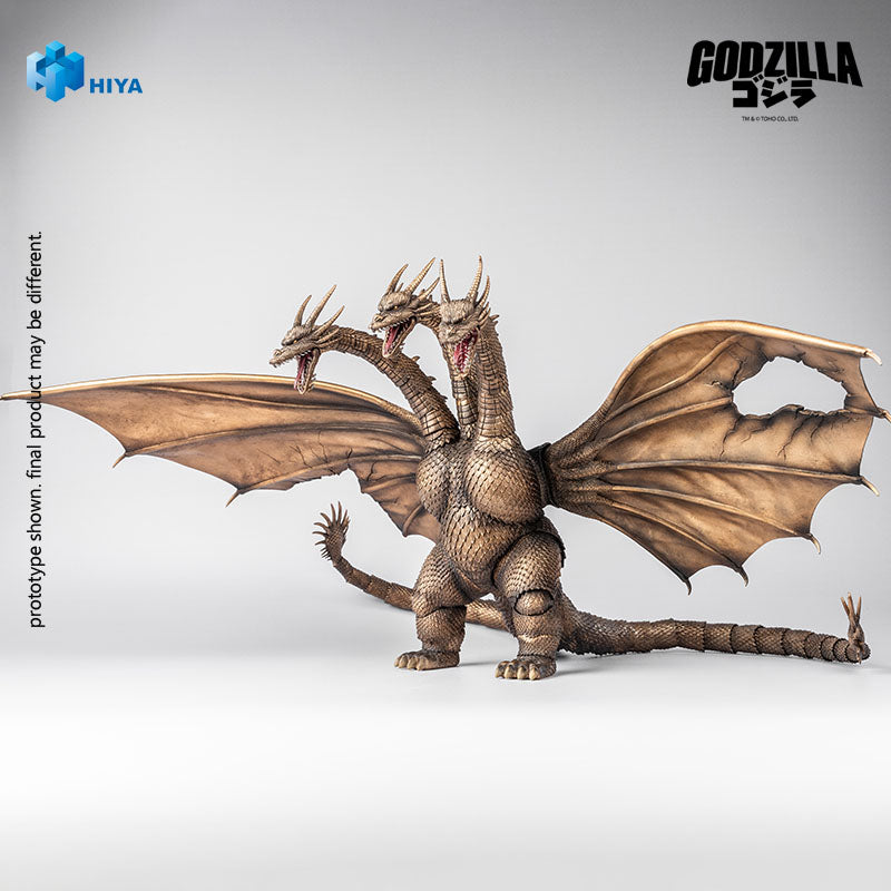 HIYA Exquisite Basic Series  None Scale 13 Inch Godzilla vs. King Ghidorah King Ghidorah Battle Damaged Version. (1991) Action Figure
