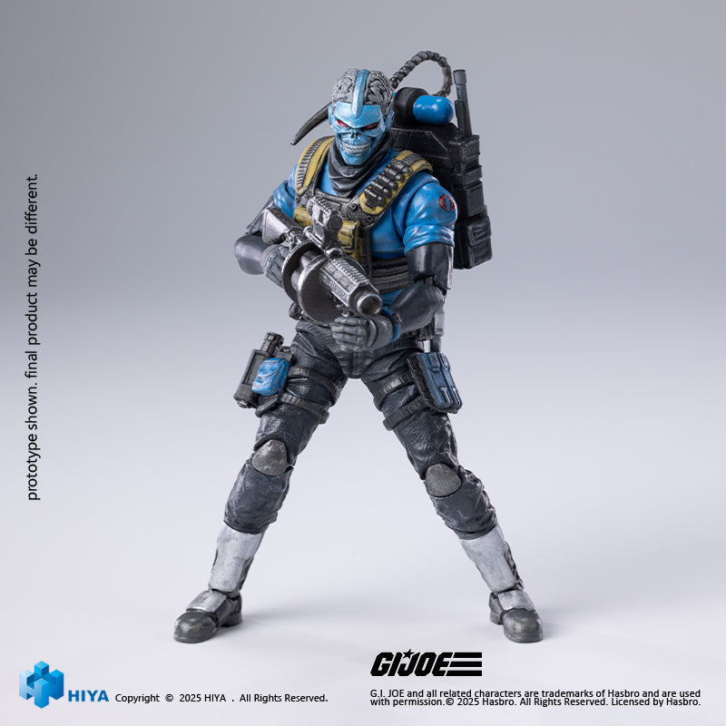 HIYA Exquisite Mini Series 1/18 Scale 4.1 Inch G.I.Joe Range Viper Action Figure