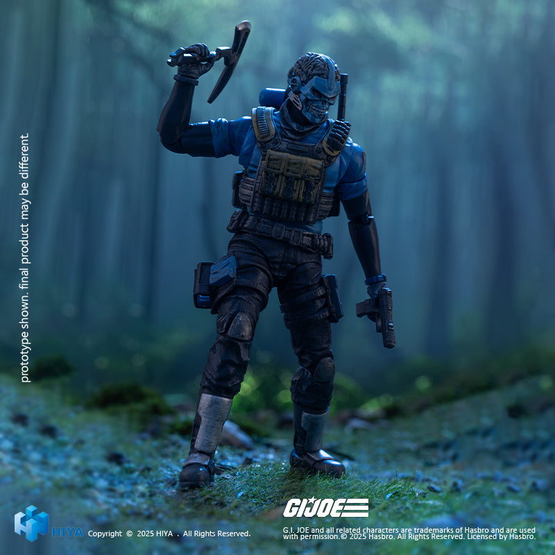 HIYA Exquisite Mini Series 1/18 Scale 4.1 Inch G.I.Joe Range Viper Action Figure