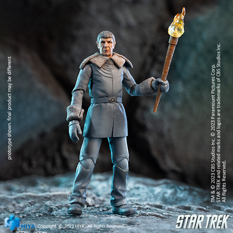 HIYA Exquisite Mini Series 1/18 Scale 4 Inch STAR TREK 2009 Spock Prime Action Figure