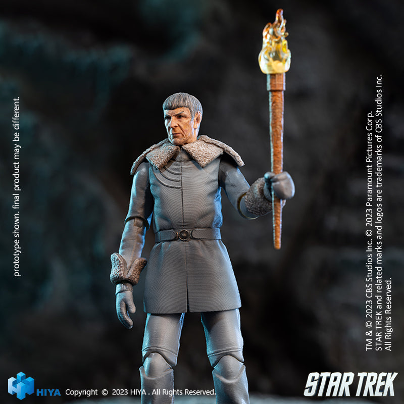 HIYA Exquisite Mini Series 1/18 Scale 4 Inch STAR TREK 2009 Spock Prime Action Figure