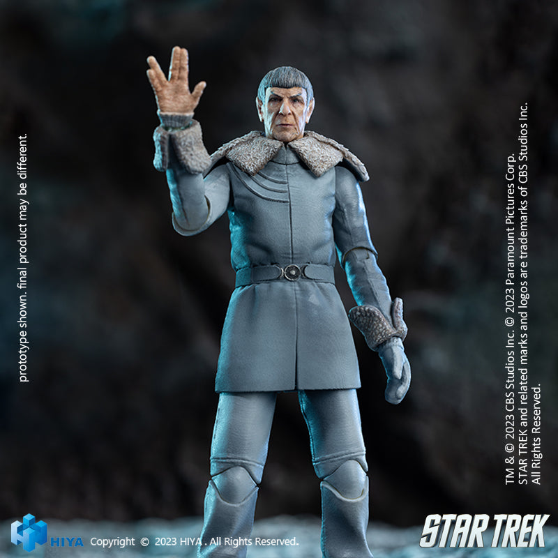 HIYA Exquisite Mini Series 1/18 Scale 4 Inch STAR TREK 2009 Spock Prime Action Figure