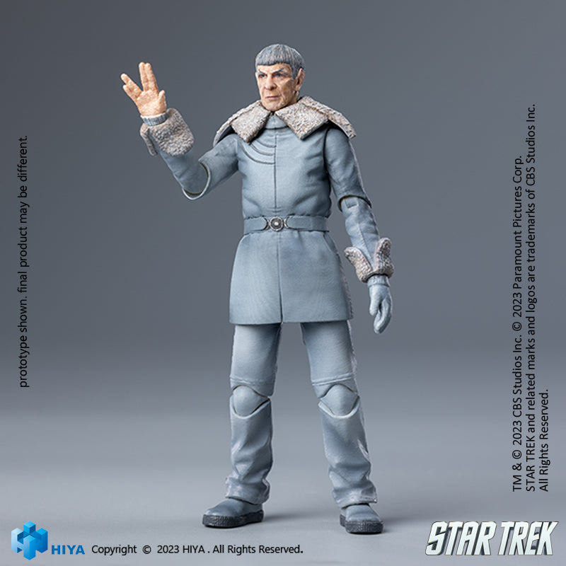 HIYA Exquisite Mini Series 1/18 Scale 4 Inch STAR TREK 2009 Spock Prime Action Figure