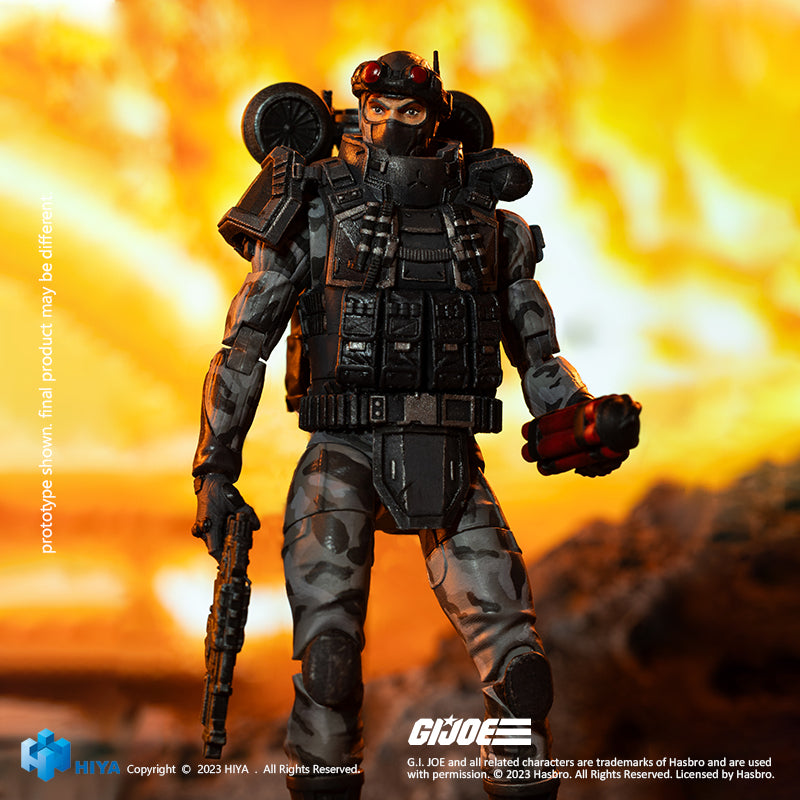 HIYA Exquisite Mini Series 1/18 Scale 4 Inch G.I.Joe Firefly Action Figure