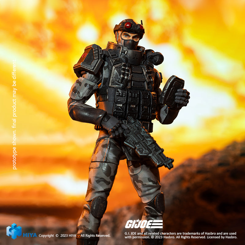 HIYA Exquisite Mini Series 1/18 Scale 4 Inch G.I.Joe Firefly Action Figure