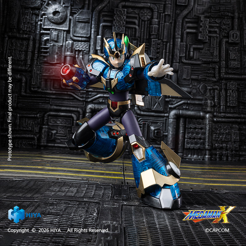 HIYA Exquisite Basic Series  None Scale 6.1 Inch Mega Man X series X Ultimate Armor Version Action Figure