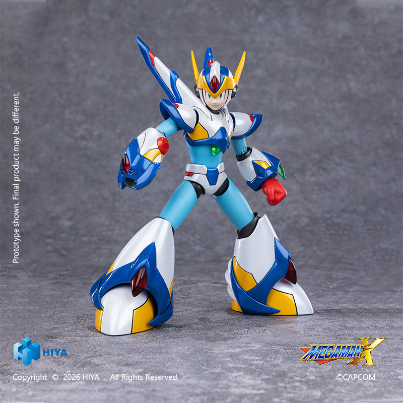 HIYA Exquisite Basic Series  None Scale 6 Inch Mega Man X series X Falcon Armor Version Action Figure