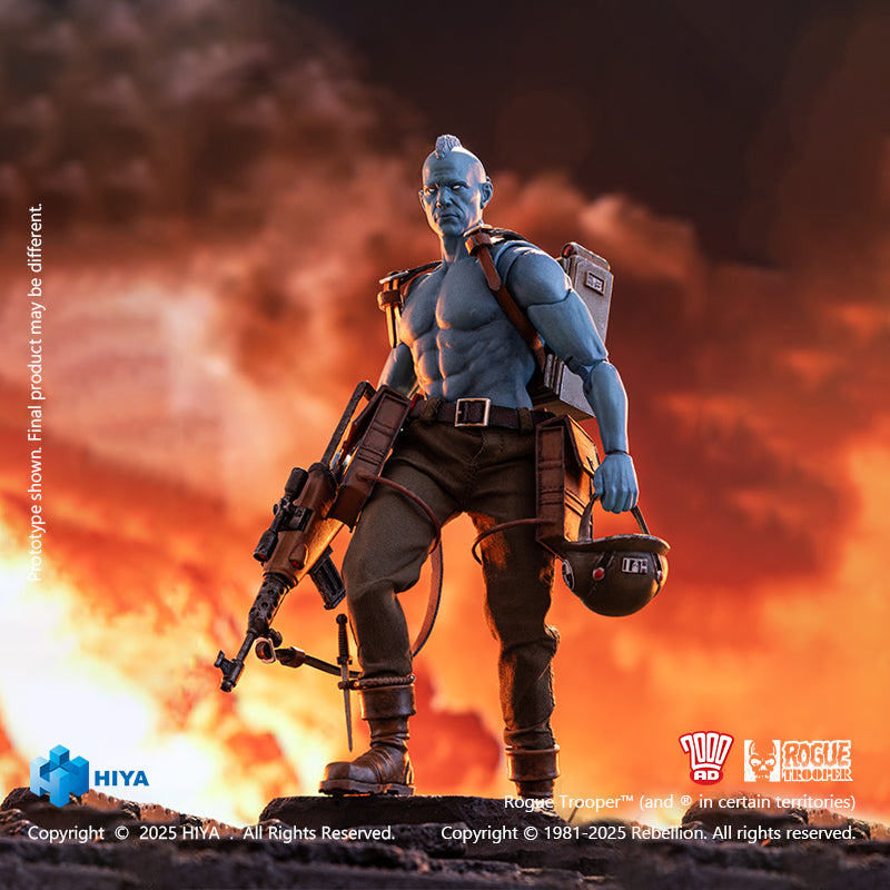 HIYA Exquisite Super 1/12 Scale 6.5 Inch Rogue Trooper Rogue Trooper Action Figure