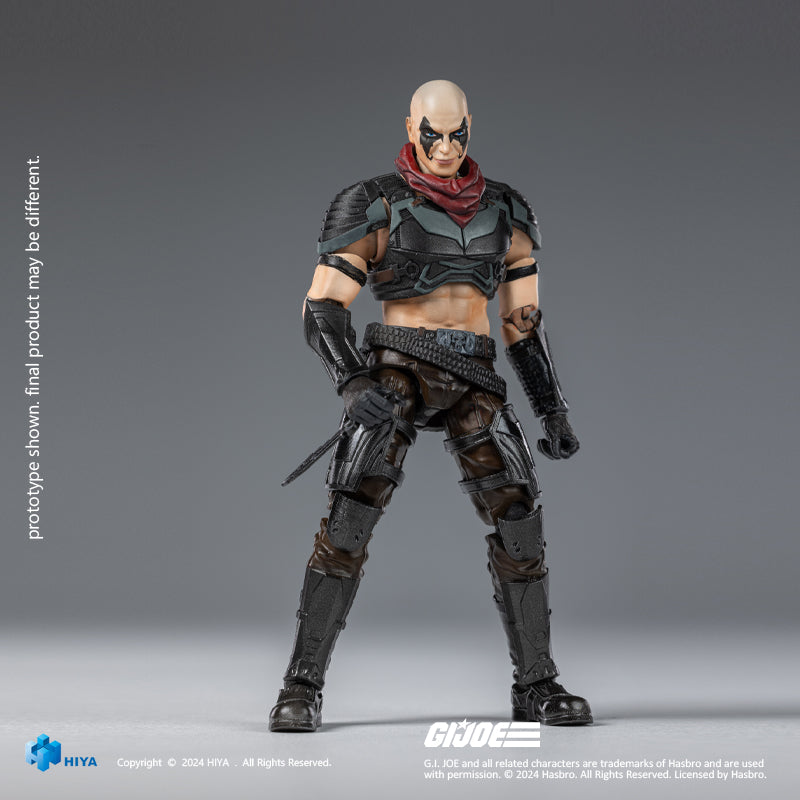 HIYA Exquisite Mini Series 1/18 Scale 4 Inch G.I.Joe Zardan Action Figure